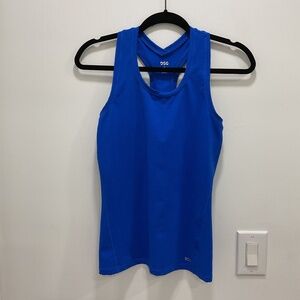 DSG blue workout top